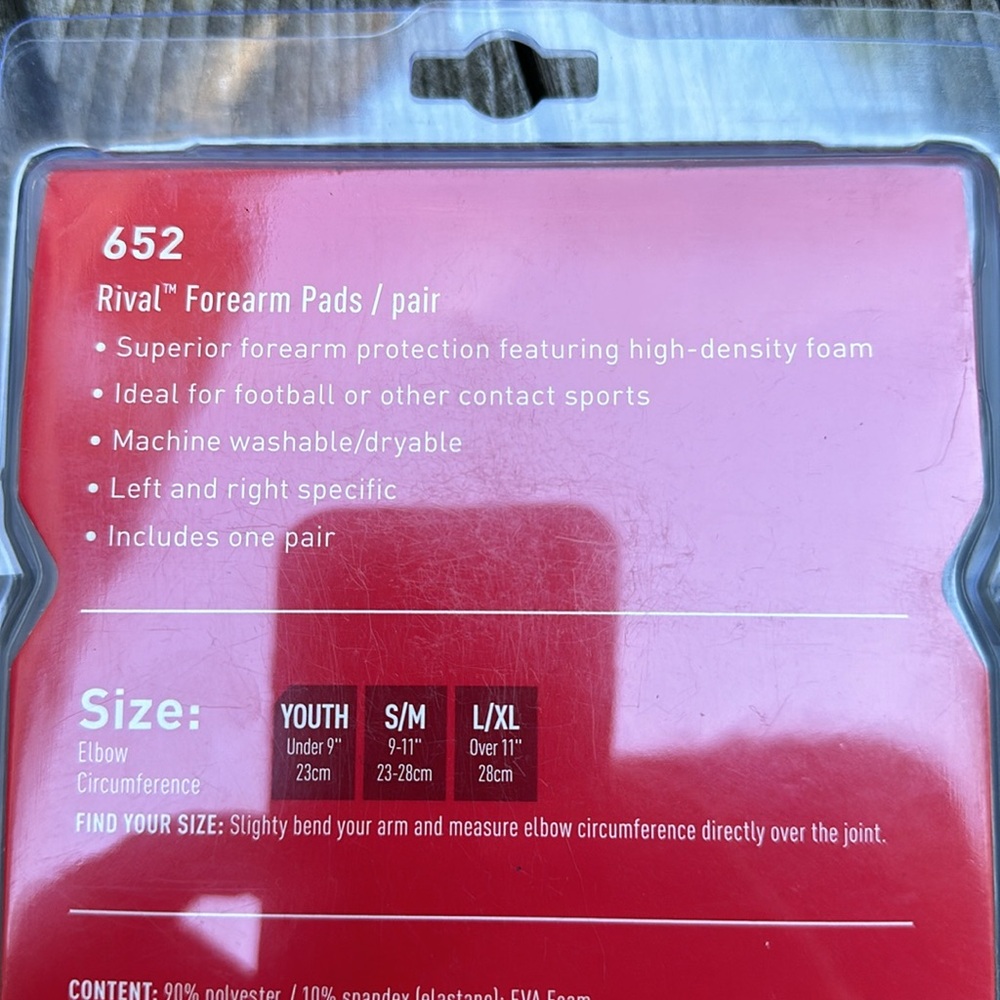 1 Rival Forearm Pad Large/XLarge - Picture 2 of 3